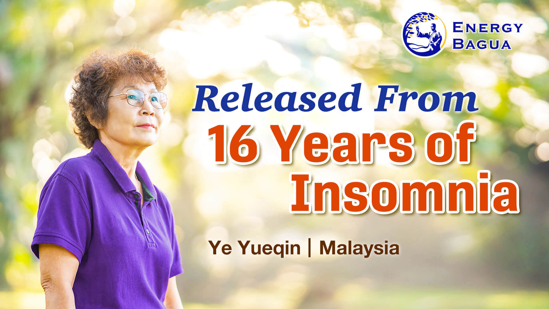 Released From 16 Years Insomnia